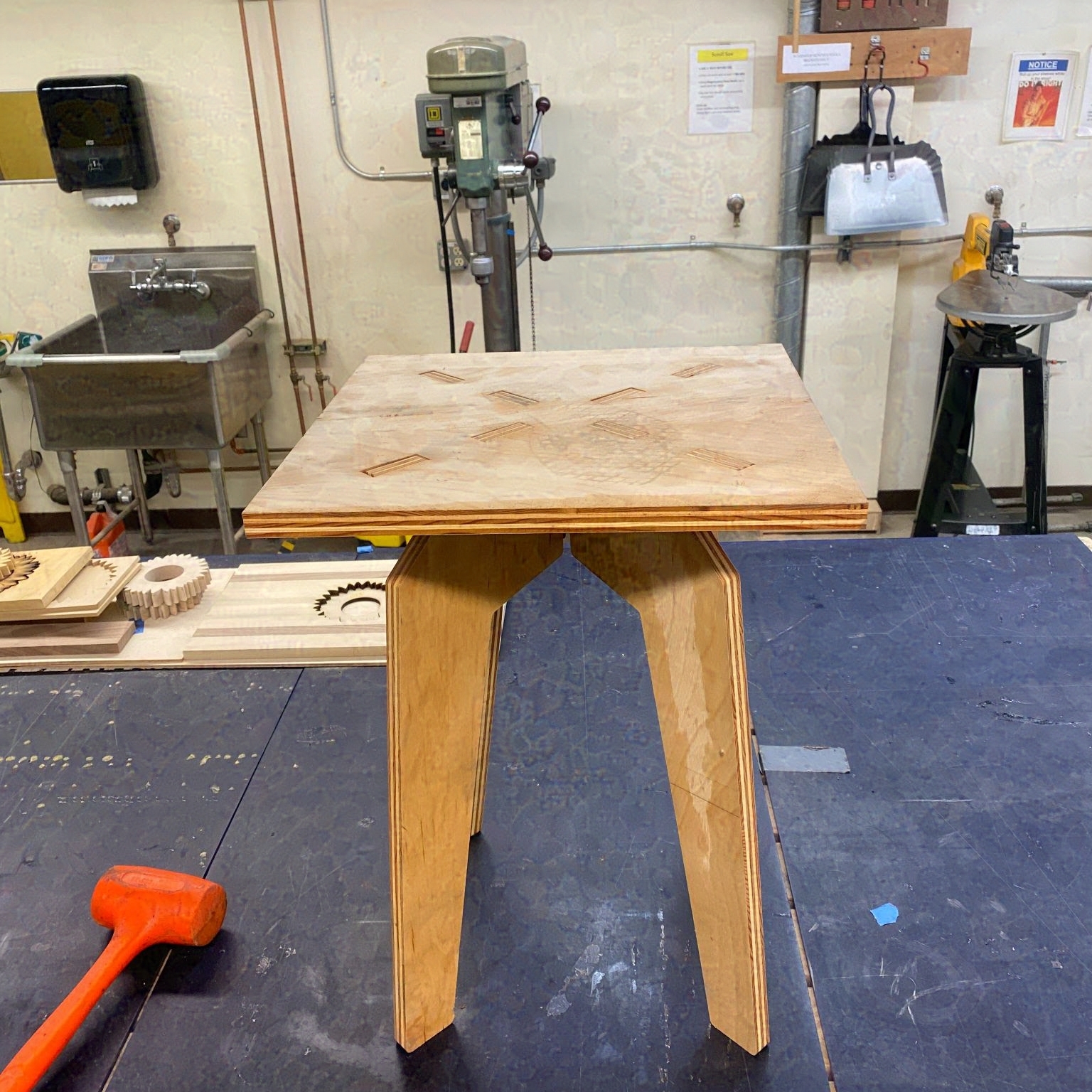 Flat-pack Night Stand