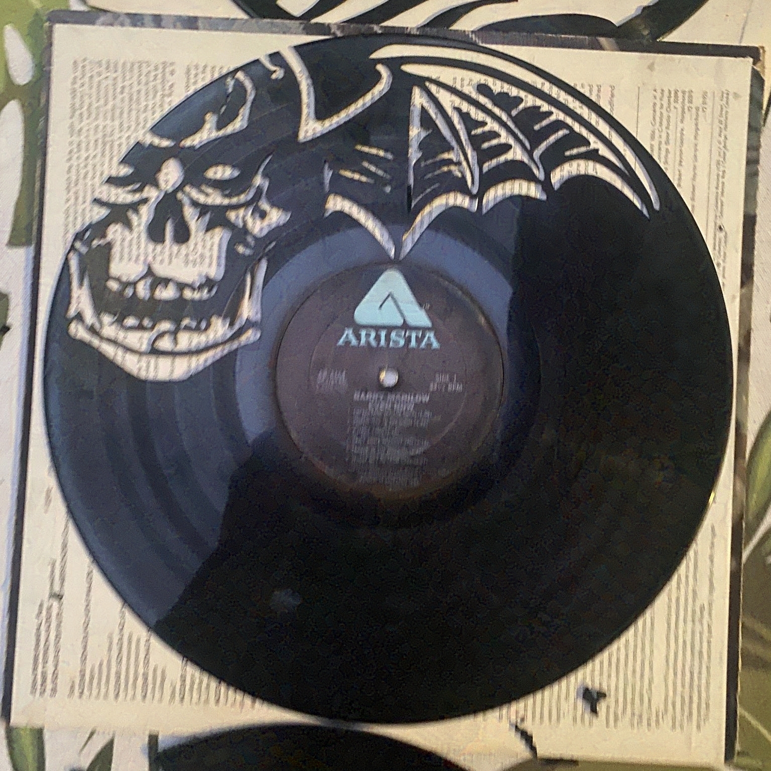 Decorative Laser Cut Vinyl Records